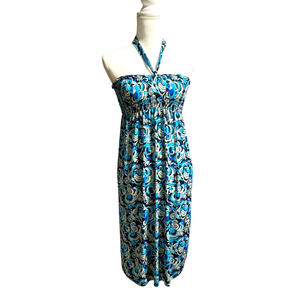 Tropical Summer Dress / Swimsuit‎ Coverup
